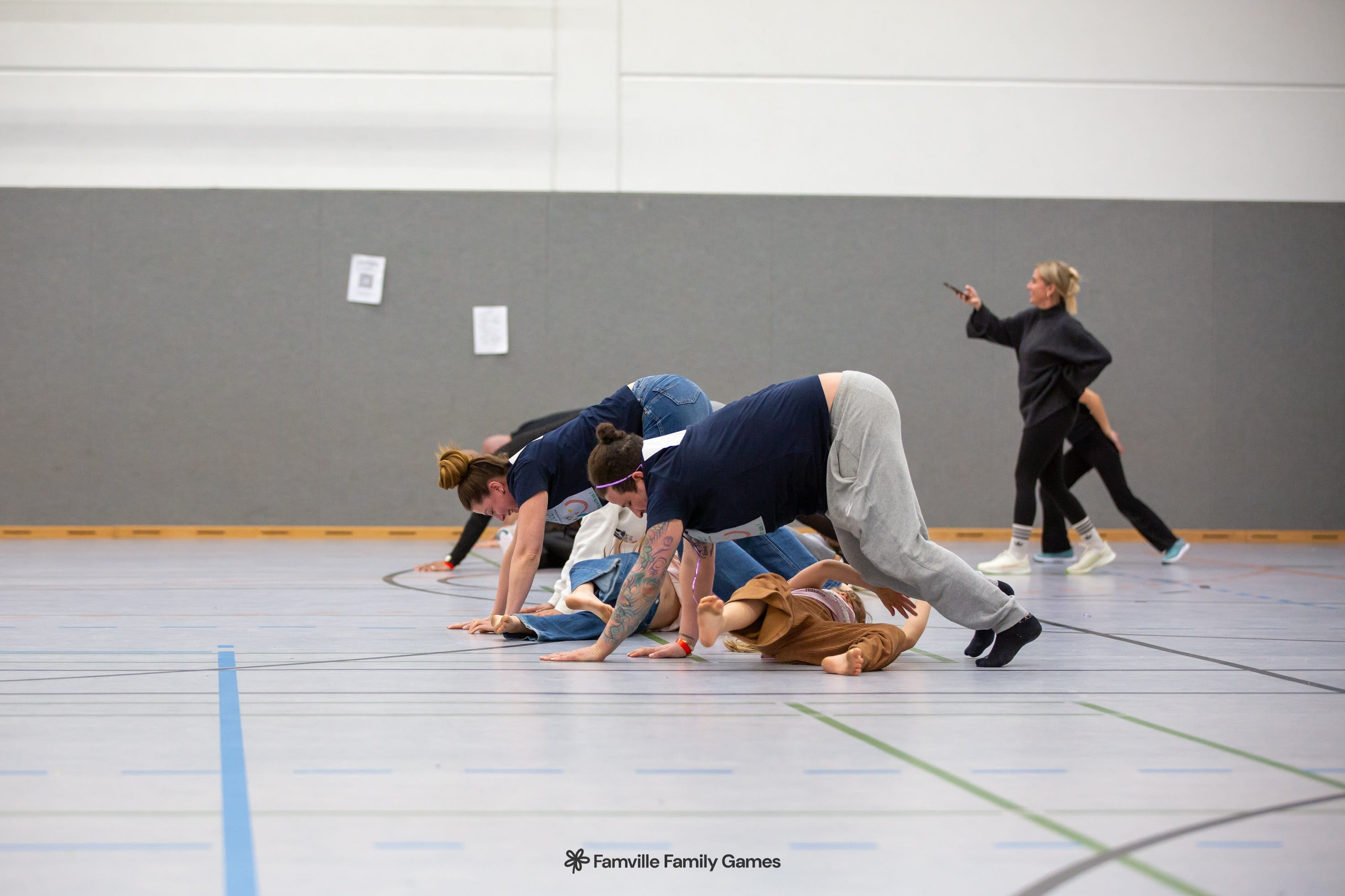 Spielmoment bei den Famville Family Games